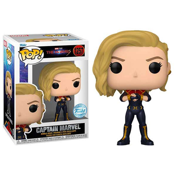 The Marvels (2023) - Captain Marvel US Exclusive Pop! Vinyl Figure