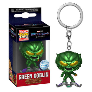 Spider-Man: No Way Home - Green Goblin with Bomb US Exclusive Pocket Pop! Keychain