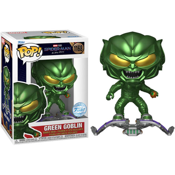 Spider-Man: No Way Home - Green Goblin with Bomb US Exclusive Pop! Vinyl Figure