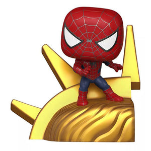 Spider-Man: No Way Home - Neighbourhood Spider-Man Build-A-Scene Pop! Deluxe Vinyl Figure