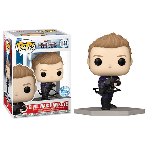 Captain America 3: Civil War - Hawkeye Build-A-Scene Pop! Vinyl Figure