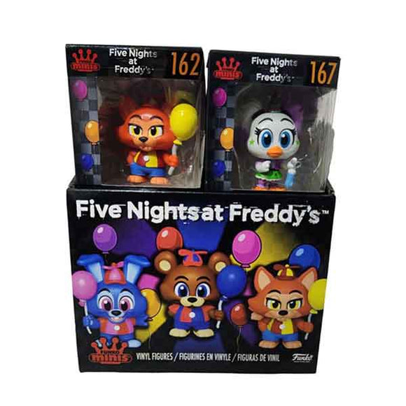 Five Nights at Freddy's: Security Breach - Series 2 Mini Vinyls Figures Assortment - Set of 12