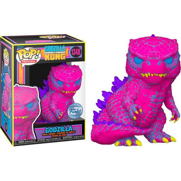 Godzilla vs Kong - Godzilla Blacklight US Exclusive Pop! Vinyl Figure