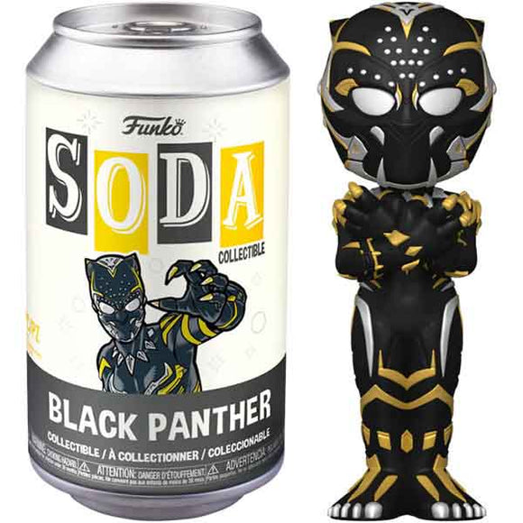 Black Panther 2 - Wakanda Forever - Black Panther Vinyl Figure in Soda Can