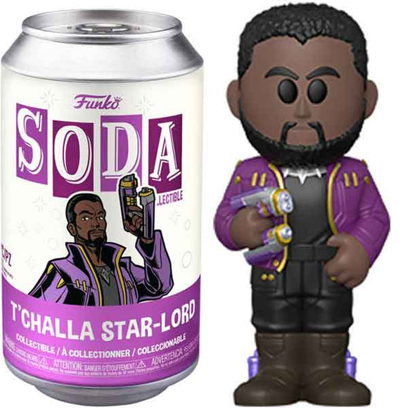 What If - Starlord T'Challa Vinyl Figure in Soda Can