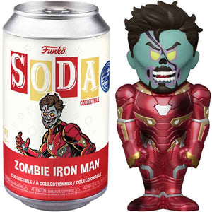 What If - Zombie Iron Man Vinyl Figure in Soda Can