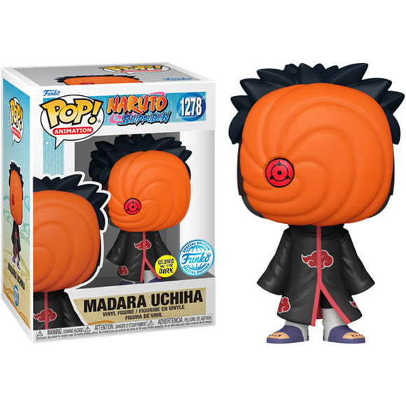 Naruto: Shippuden - Madara Uchiha Glow US Exclusive Pop! Vinyl Figure