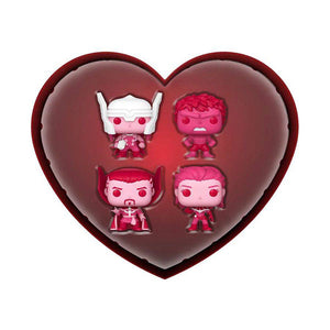 Marvel Avengers - Valentines Day Pocket Pop! Vinyl Figures - Set of 4