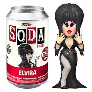 Elvira Vinyl Figure in Soda Can