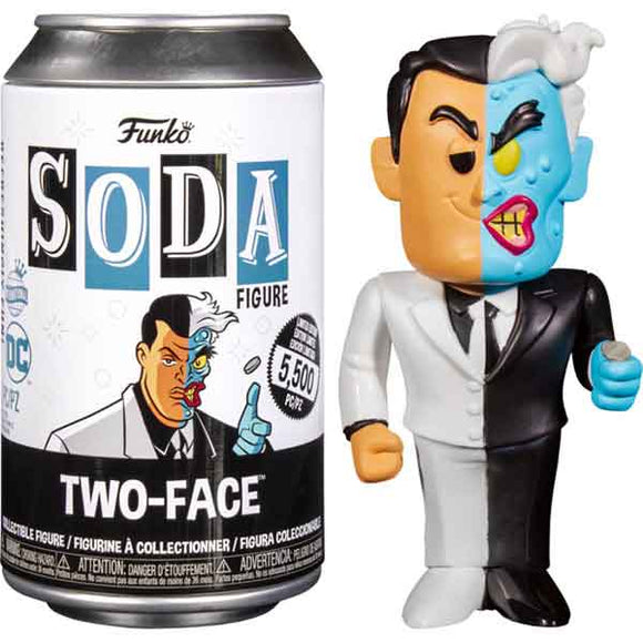 Batman Animated - Two-Face US Exclusive Vinyl Figure in Soda Can