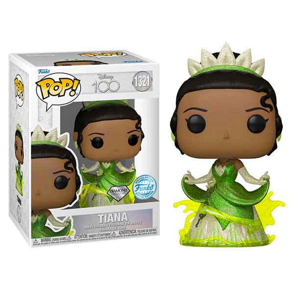 Disney 100th - Tiana Diamond Glitter US Exclusive Pop! Vinyl Figure