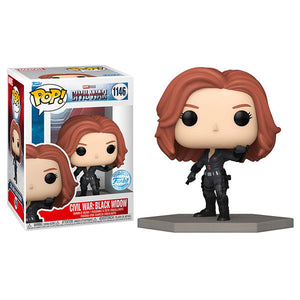 Captain America 3: Civil War - Black Widow Build-A-Scene US Exclusive Pop! Vinyl Figure