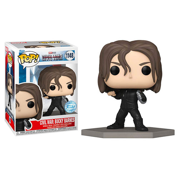 Captain America 3: Civil War - Bucky Barnes Build-A-Scene Pop! Vinyl Figure