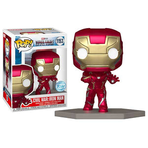 Captain America 3: Civil War - Iron Man Build-A-Scene Pop! Deluxe Vinyl Figure