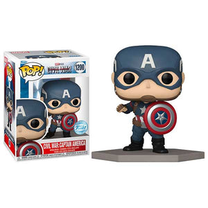 Captain America 3: Civil War - Captain America Build-A-Scene Pop! Vinyl Figure