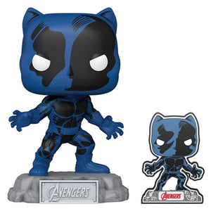 Avengers 60th Anninversary - Black Panther Pop! Vinyl Figure with Pin