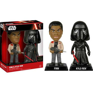 Star Wars: The Force Awakens - Finn & Kylo Ren Wacky Wobbler Figures - Set of 2