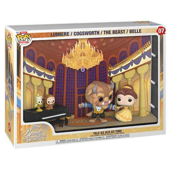 Beauty and the Beast (1991) - Tale As Old As Time Pop! Moment Vinyl Figure Set