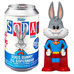 Looney Tunes - Bugs Bunny as Superman (WC23) Vinyl Figure in Soda Can