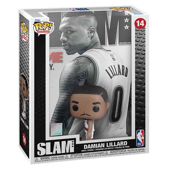 NBA (Basketball): Slam - Damian Lillard Pop! Cover Deluxe Vinyl Figure