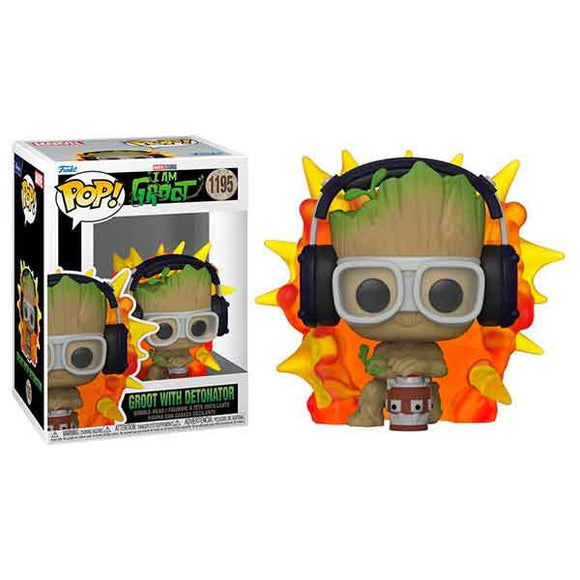 I Am Groot (TV) - Groot with Detonator Pop! Vinyl Figure