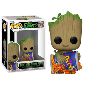 I Am Groot (TV) - Groot with Cheese Puffs Pop! Vinyl Figure