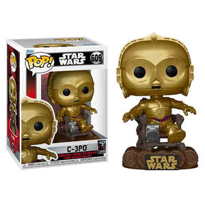 Star Wars: Return of the Jedi 40th Anniversary - C3P0 in Chair Pop! Vinyl Figure