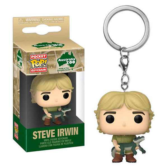 Crocodile Hunter - Steve Irwin Pop! Keychain