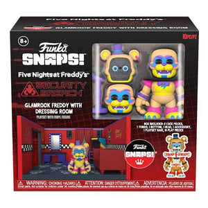 Five Nights at Freddy's: Security Breach - Freddy's Room Snaps! Playset