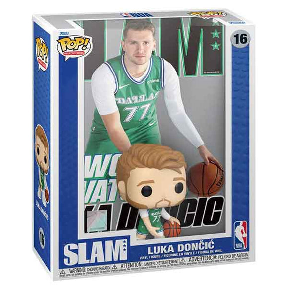 NBA (Basketball): Slam - Luka Doncic Pop! Cover Deluxe Vinyl Figure