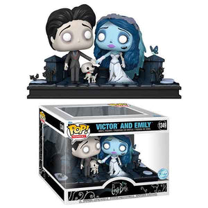 Corpse Bride - Victor and Emily Pop! Moment Deluxe Vinyl Figure Set