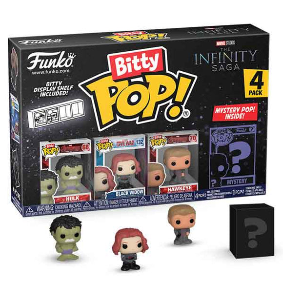 Marvel Comics - Hulk Bitty Pop! Vinyl Figures - Set of 4