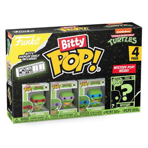 Teenage Mutant Ninja Turtles - 8-Bit Raphael, Donatello, Leonardo Bitty Pop! Vinyl Figures - Set of 4