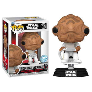 Star Wars - Admiral Ackbar with Chair US Exclusive Pop! Vinyl Figure