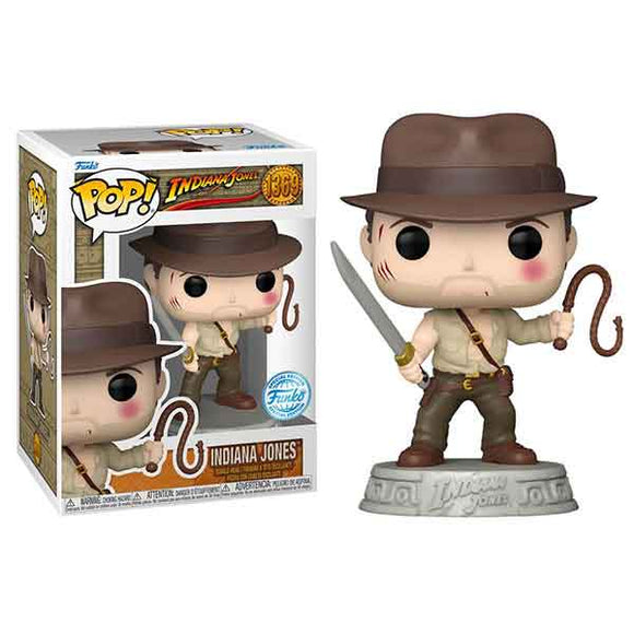 Indiana Jones and the Temple of Doom - Indiana Jones (with Whip) Pop! Vinyl Figure