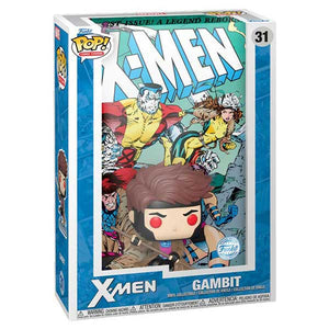 Marvel Comics - X-men #1 (Gambit) Pop! Comic Cover Deluxe Vinyl Figure