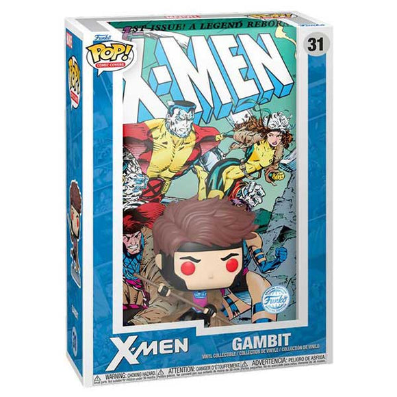 Marvel Comics - X-men #1 (Gambit) Pop! Comic Cover Deluxe Vinyl Figure