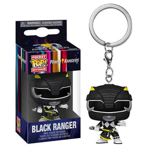 Power Rangers 30th Anniversary - Black Ranger Pocket Pop! Keychain