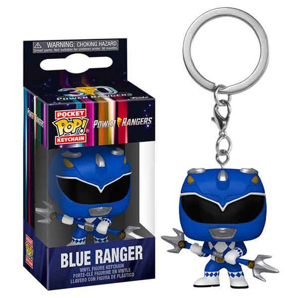 Power Rangers 30th Anniversary - Blue Ranger Pocket Pop! Keychain