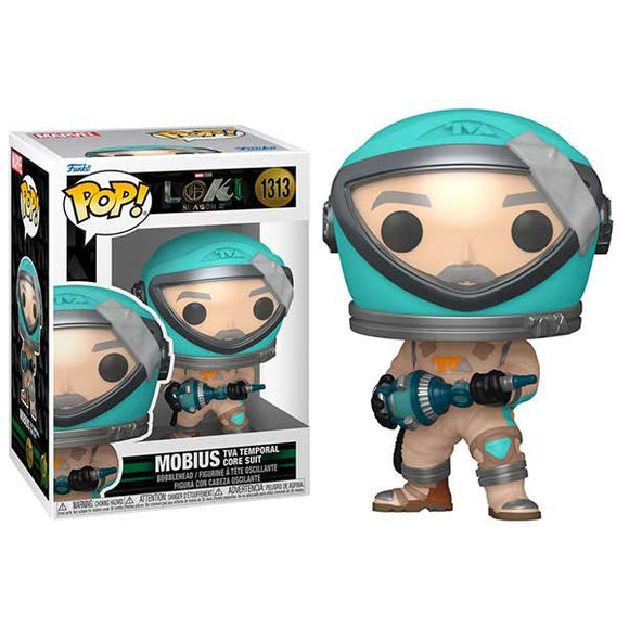 Loki (TV) - Mobius with TVA Temporal Core Suit Pop! Vinyl Figure