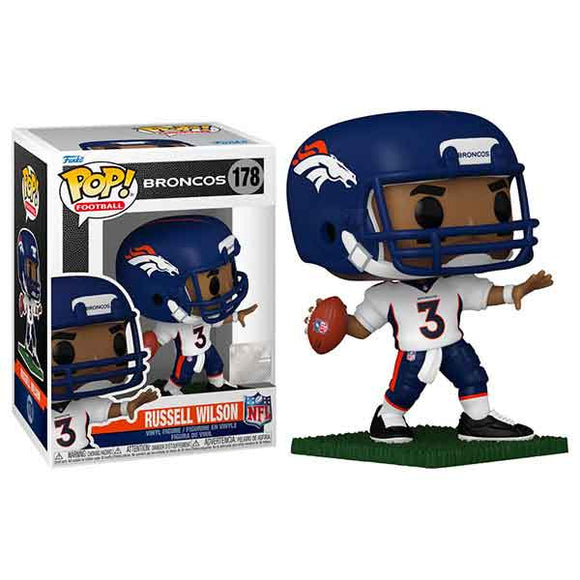 NFL (American Football): Broncos - Russell Wilson Pop! Vinyl Figure