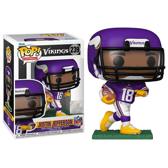 NFL (American Football): Minnesota Vikings - Justin Jefferson Pop! Vinyl Figure