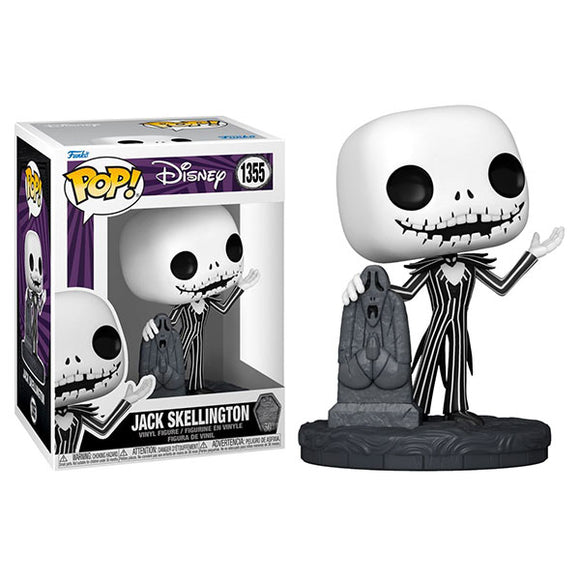 The Nightmare Before Christmas 30th Anniversary - Jack with Gravestone Pop! Vinyl Figure