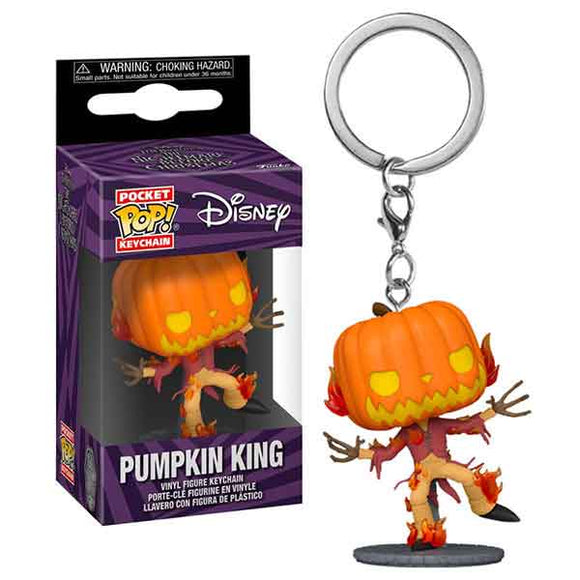 Nightmare Before Christmas - Pumpkin King 30th Anniversary Pop! Keychain