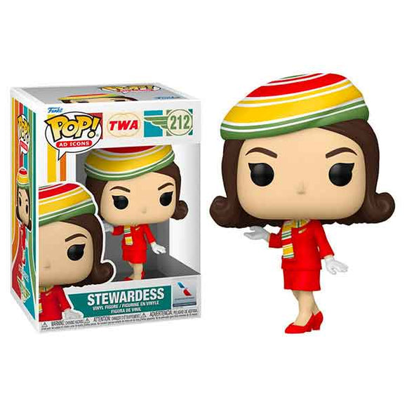 Ad Icons: TWA - Stewardess Pop! Vinyl Figure