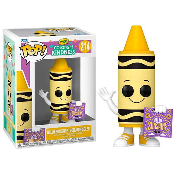 Crayola - Yellow Crayon (Kindness) Pop! Vinyl Figure