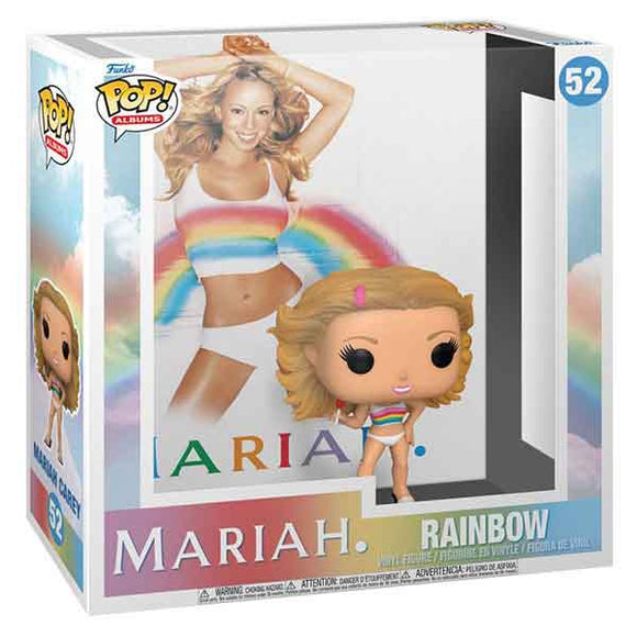 Mariah Carey - Rainbow Pop! Album Cover Deluxe Vinyl Figure