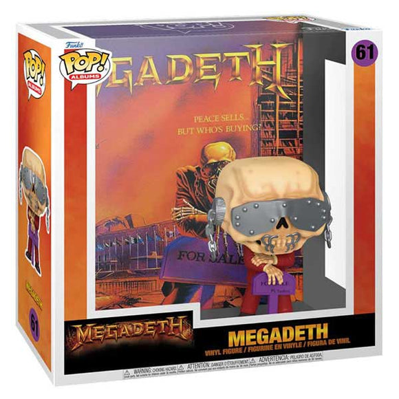 Megadeth - Peace Sells But Who's Buying Pop! Album Deluxe Vinyl Figure