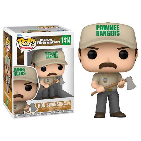 Parks & Recreation - Ron Swanson (Pawnee Rangers) Pop! Vinyl Figure