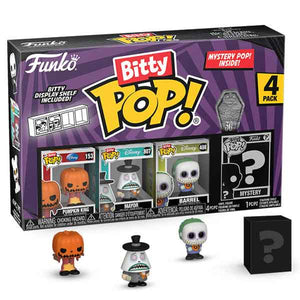 The Nightmare Before Christmas - Pumpkin Jack Bitty Pop! Vinyl Figures - Set of 4